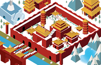 中国传统建筑插画