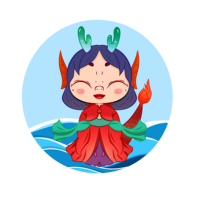 德庆龙母吉祥物