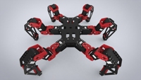 六爪爬行机器人