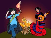 东方狂欢夜—传承火文化