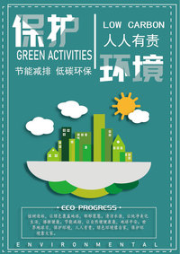 环保海报