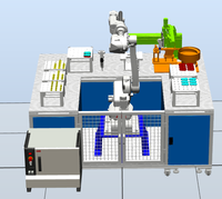 小型减速器机器人装配工作站