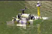 清洁无忧-小水域智能巡检打捞船