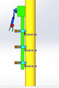 仿生型爬树机器人