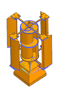 基于新型垂直轴风力发电装置优化城市照明系统
