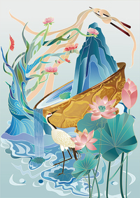 陕博印象文物插画