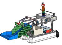 小型智能垃圾打捞船