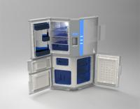 智能数字化角落式冰箱