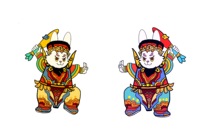 桃符（插画设计）