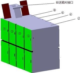 一种机械改造无人机节能快递柜