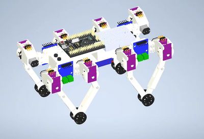 Tetrapod Robot Pochitabot四足机器人