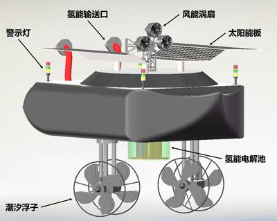 “氢”之所向——基于多能源综合利用的制氢机械船
