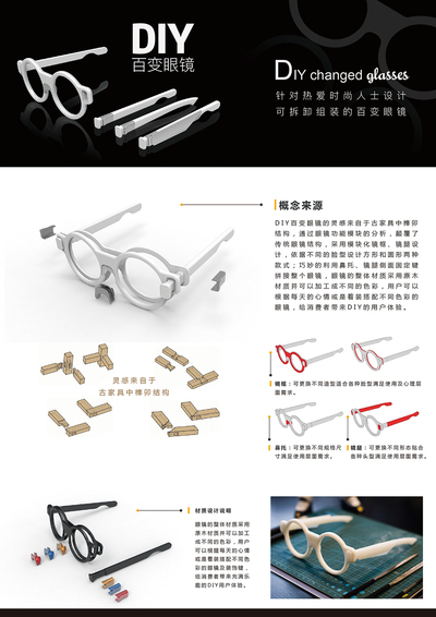 DIY百变眼镜