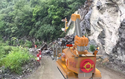 新型工程抢险车
