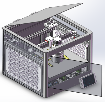 基于熔融沉积技术的糖画3D打印机