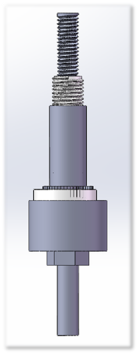 附加螺母固定夹紧装置