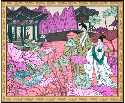 塘亭逸水
