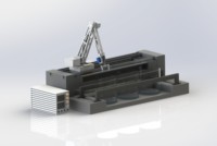 机械臂式自动电解抛光装置