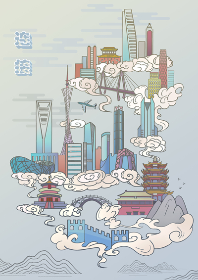 连接