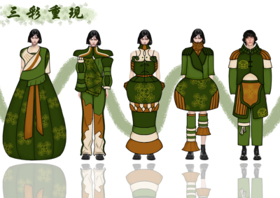 三彩重现