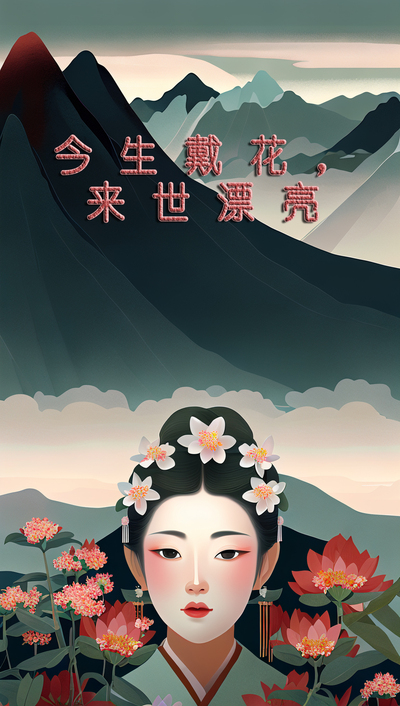 簪花