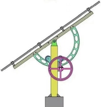 旋转式太阳能光伏支架