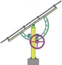 旋转式太阳能光伏支架