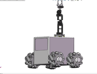 智能感知小车机械臂自动果蔬采摘机