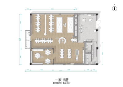 “一家書屋”室內(nèi)設(shè)計(jì)