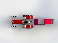 红薯振动采收一体机