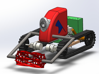新型全自动履带割草机