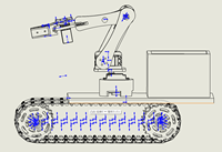 全地形草莓采摘机器人