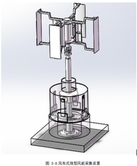 风车式卫星风能采集系统设计