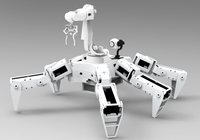 智能探测六足机器人