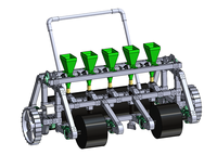 草地密植播种机
