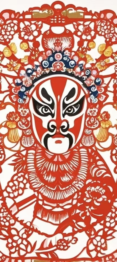 京剧与剪纸