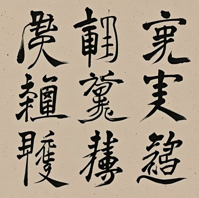 传统书法