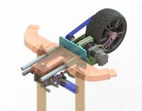 用于风电维修的攀爬机器人