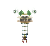 水下运载器-绳驱动机械臂作业系统