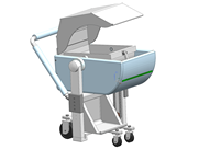 智能摇床调节式婴儿车