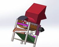 新型玉米脱粒机