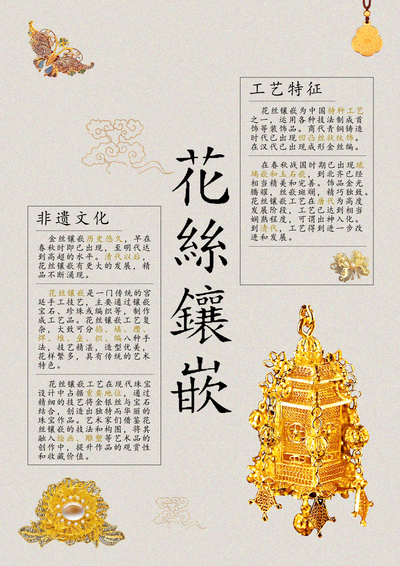花丝绮梦·镶嵌艺术