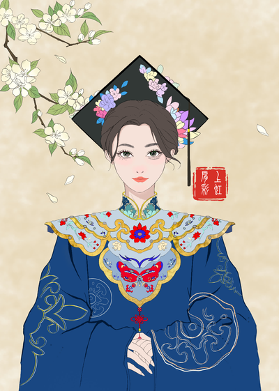 肩上彩虹