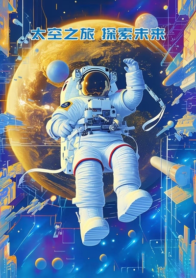 《太空之旅  探索未来》