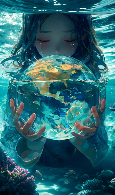 鱼群与气泡的世界