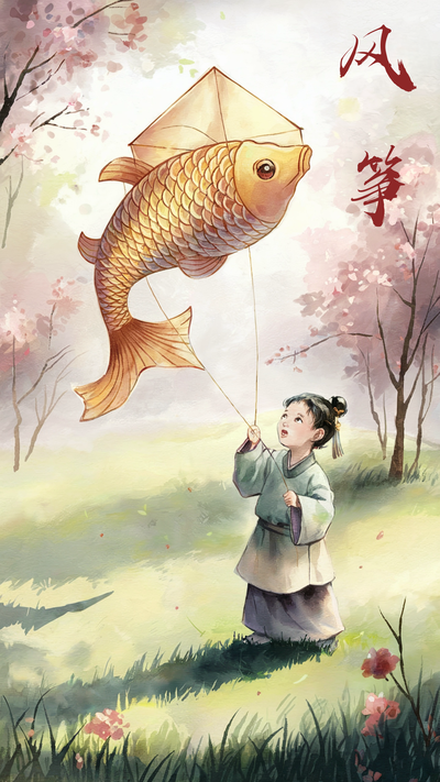 风筝寄愿
