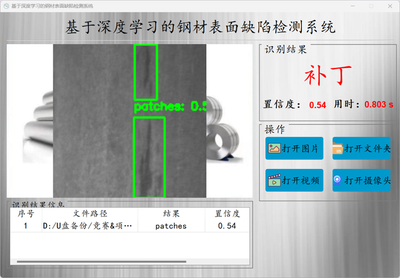 基于深度学习的钢材表面缺陷检测系统