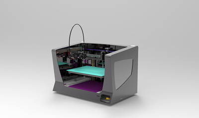 智能桌面级 3D 打印与 CNC 多功能加工一体机
