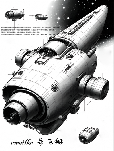 宇宙无敌吊炸天飞船