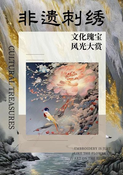 刺绣之韵：穿梭在经纬间的诗意